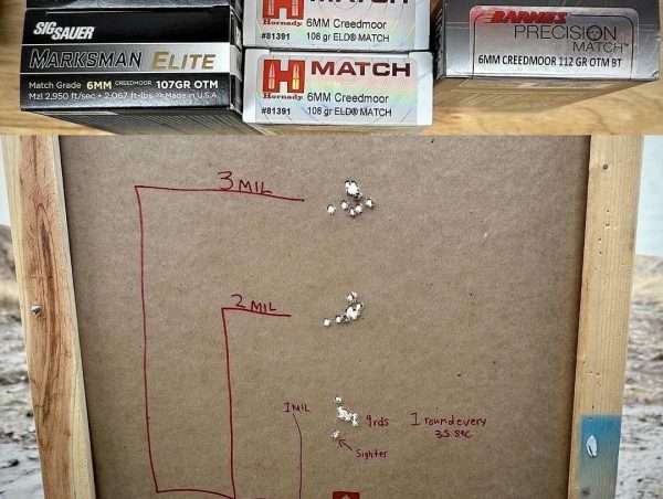 30 Round Structured Barrel 6mmCM Factory Ammo