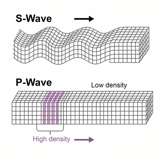 S and P Waves S and P Waves